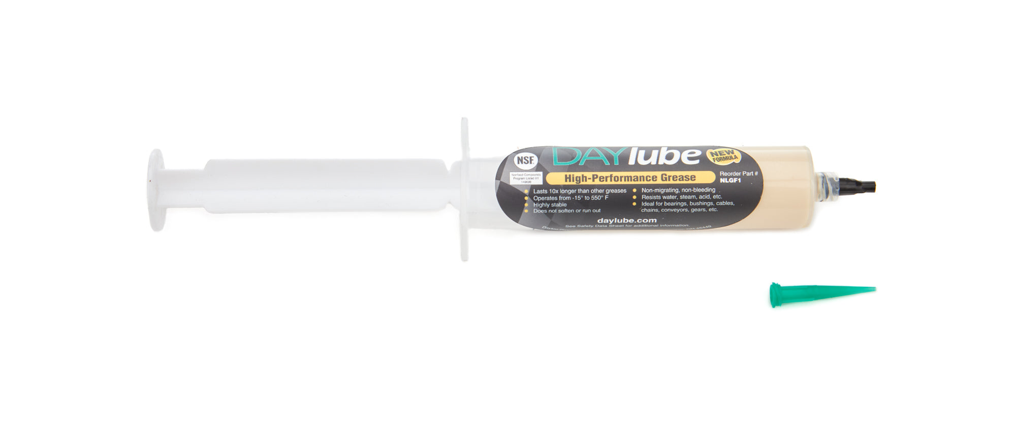 Performance Engineering & Manufacturing DAYLUBE1OZSYRINGE Day lube 1 Ounce Syringe Performance Engineering & Manufacturing DAYLUBE1OZSYRINGE
