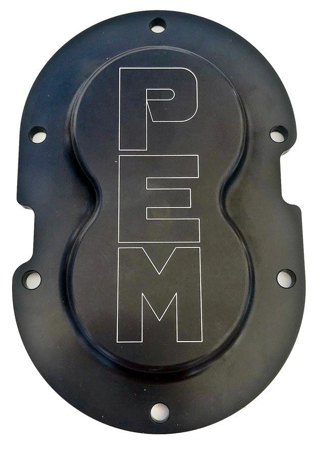 Performance Engineering & Manufacturing QCC0040BBB6B-K Rear Cover Billet Big Bearing 6 Bolt Performance Engineering & Manufacturing QCC0040BBB6B-K