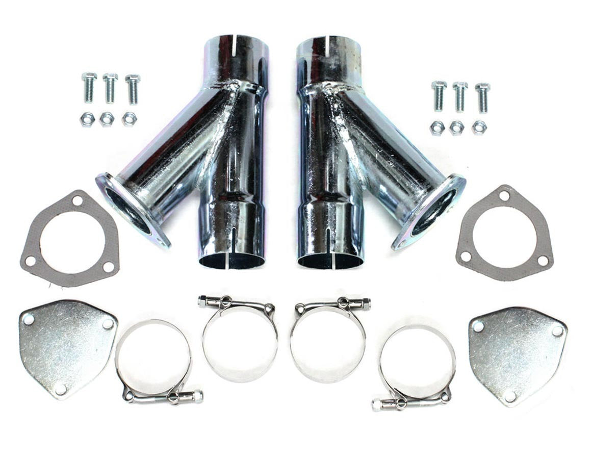 Patriot Exhaust H1130 Exhaust Cut-Out Hook-Up 2.5in Kit Patriot Exhaust H1130