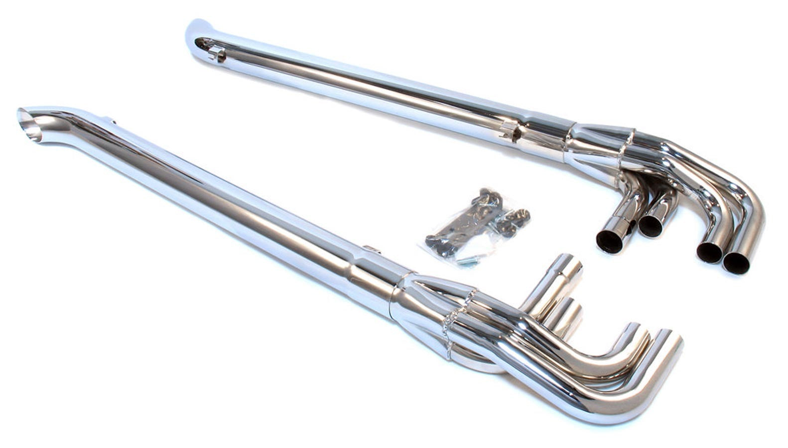 Patriot Exhaust H1165 Chrome Lake Pipes - 63in Patriot Exhaust H1165