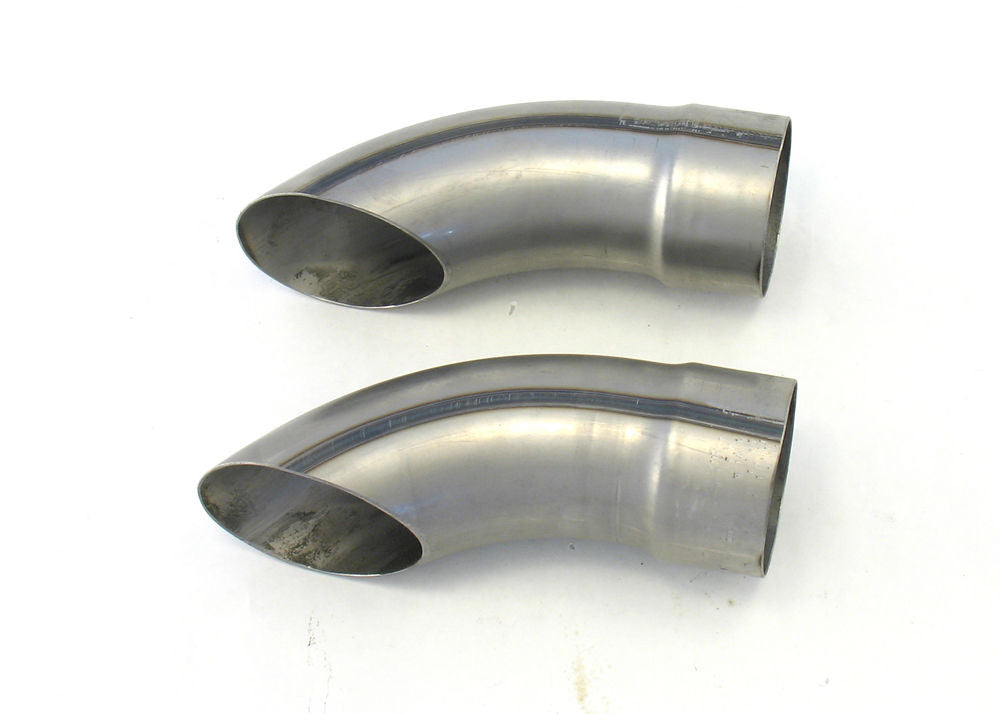 Patriot Exhaust H3815 Exhaust Turnouts - 3-1/2in x  9in Long Patriot Exhaust H3815