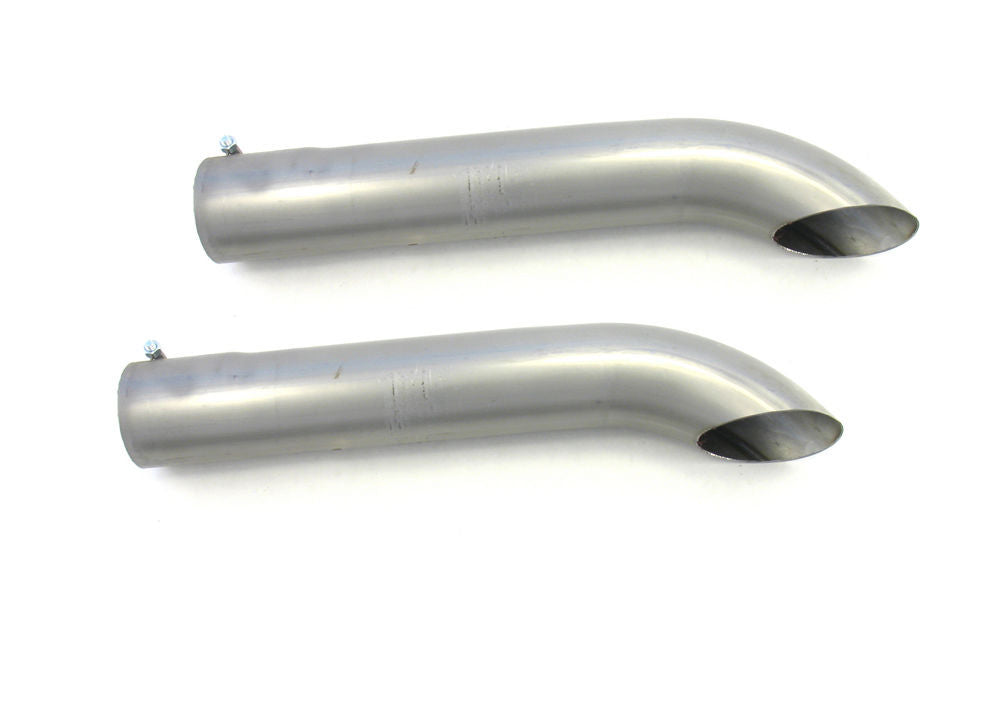 Patriot Exhaust H3817 Exhaust Turnouts - 3-1/2in x  20in Long Patriot Exhaust H3817