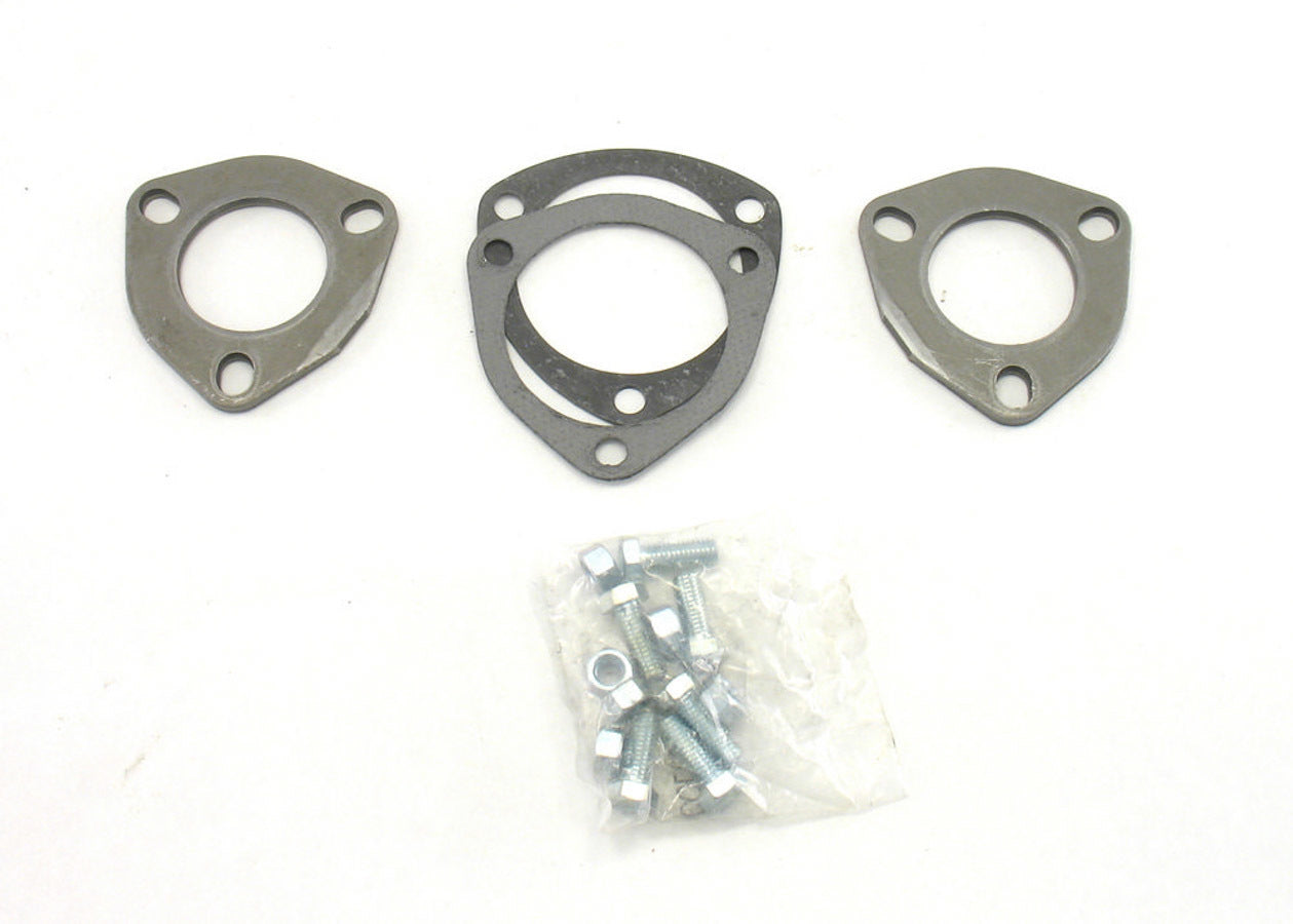 Patriot Exhaust H7258 Collector Flanges - 1pr 3-Bolt- 2in Dia. Patriot Exhaust H7258