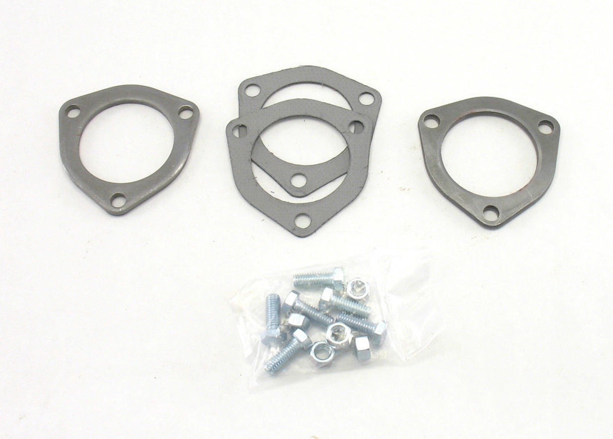 Patriot Exhaust H7259 Collector Flanges - 1pr 3-Bolt 2-1/2in Dia. Patriot Exhaust H7259