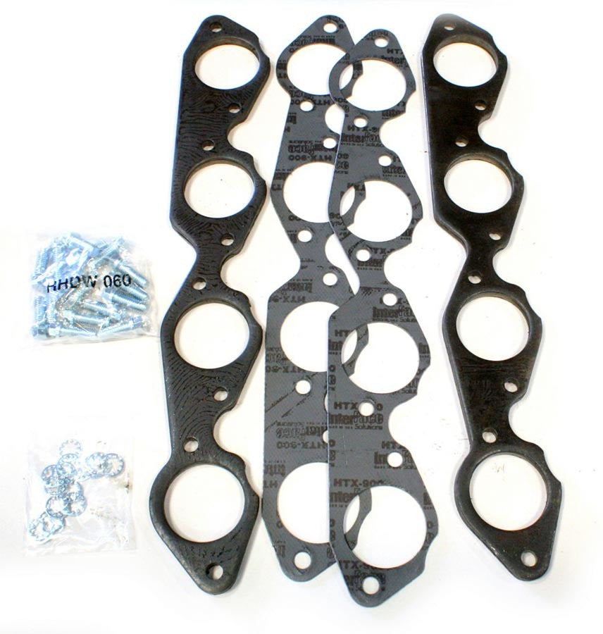 Patriot Exhaust H7886 BBC Header Flange Kit 2-1/8 Round Port Patriot Exhaust H7886