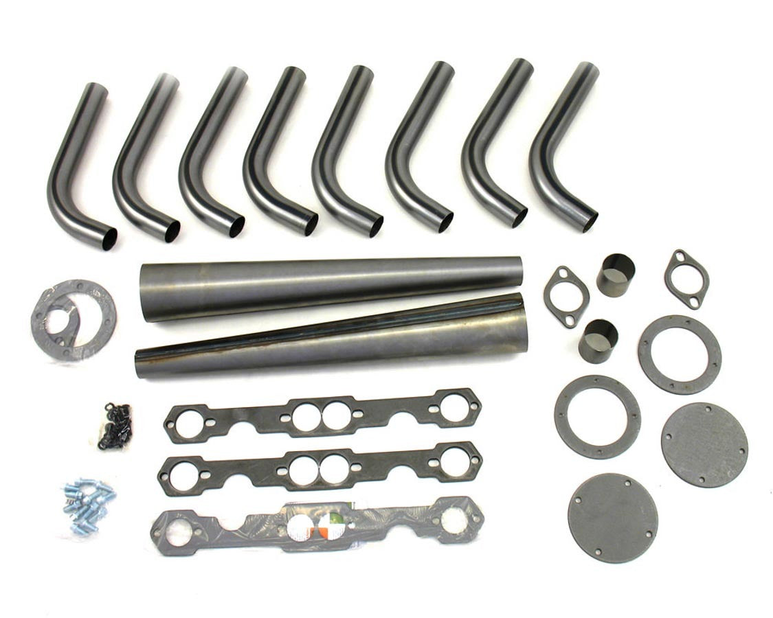Patriot Exhaust H8001 SBC Lakester Weld-Up Kit 1-5/8in- 3-1/2in Patriot Exhaust H8001