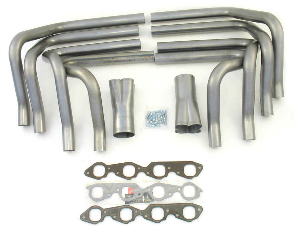 Patriot Exhaust H8005 BBC Weld Up Header Kit Sprint Style 2in Dia Patriot Exhaust H8005