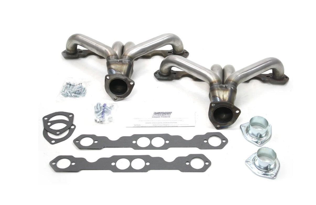 Patriot Exhaust H8037 Headers - SBC Tight Tuck Patriot Exhaust H8037