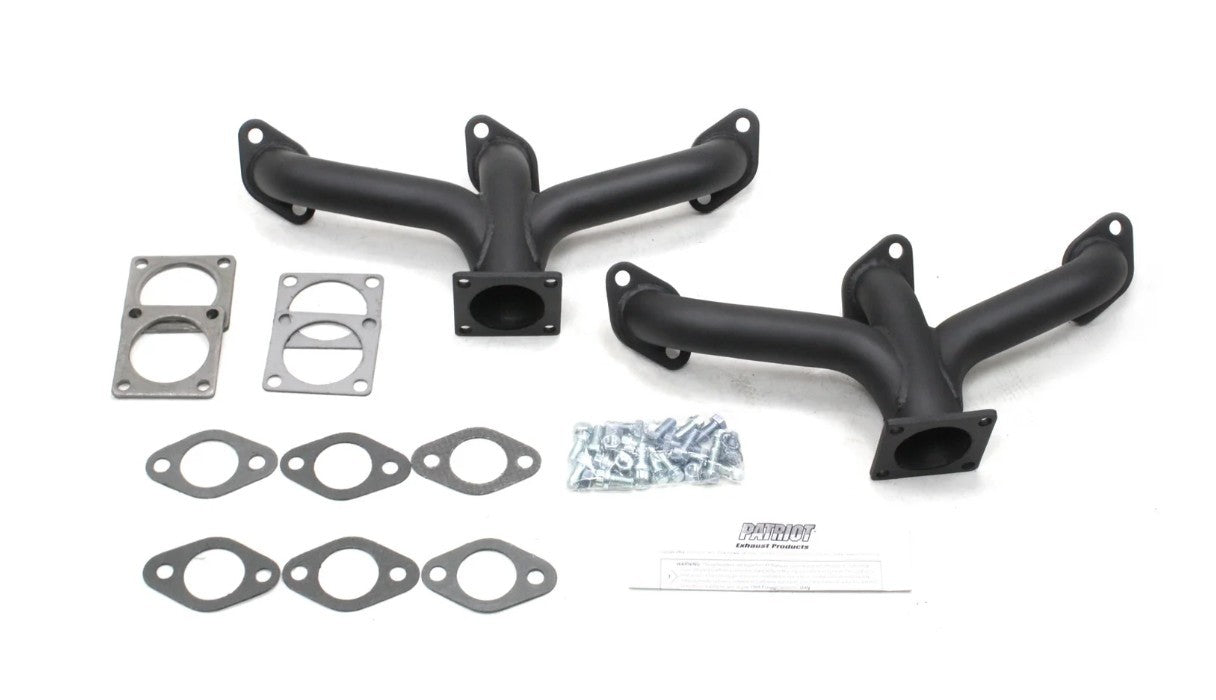 Patriot Exhaust H8090 Headers - Ford Flathead Tight Tuck Patriot Exhaust H8090