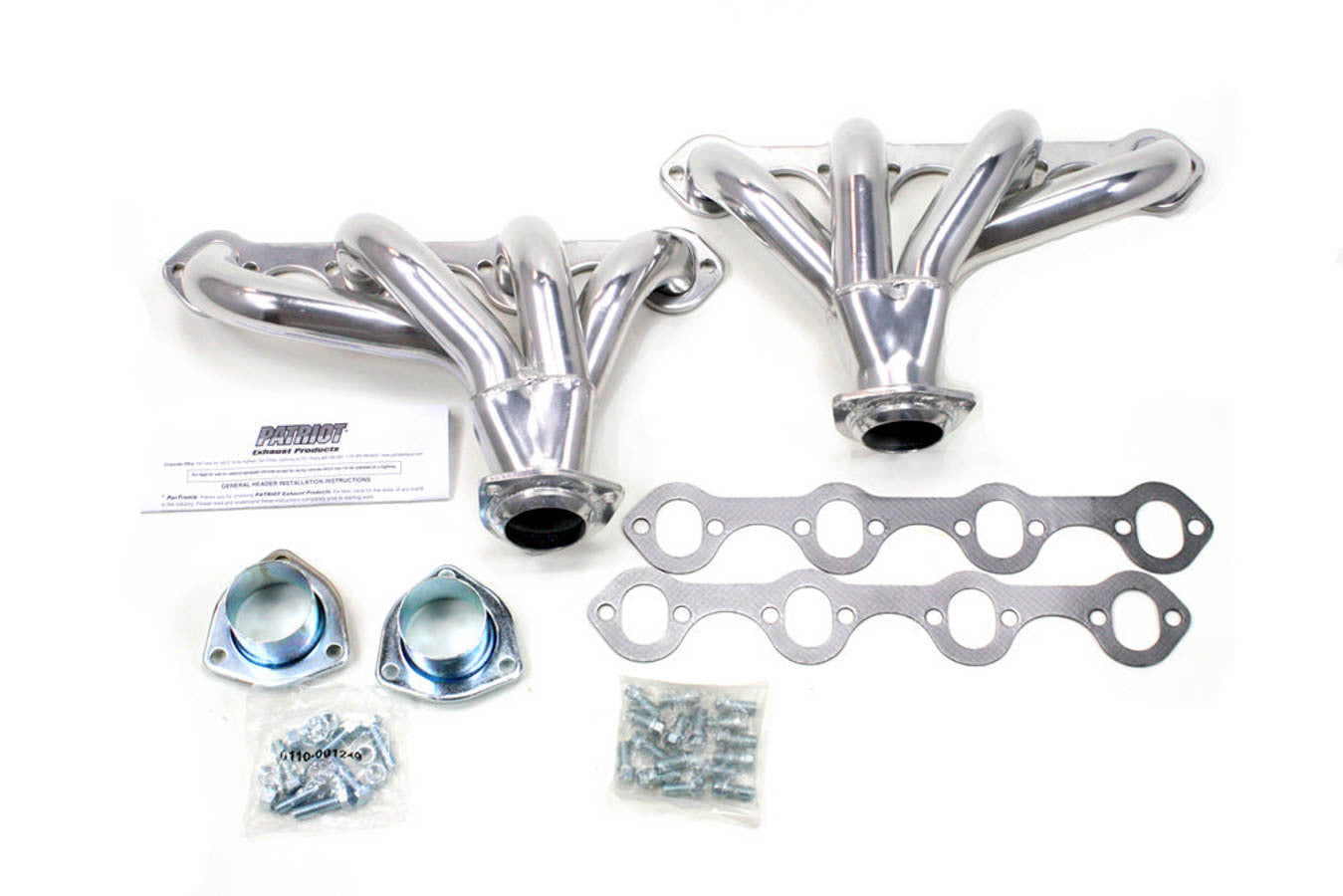 Patriot Exhaust H8427-1 SBF Exhaust Header Set Street Rod Tight Tuck Patriot Exhaust H8427-1