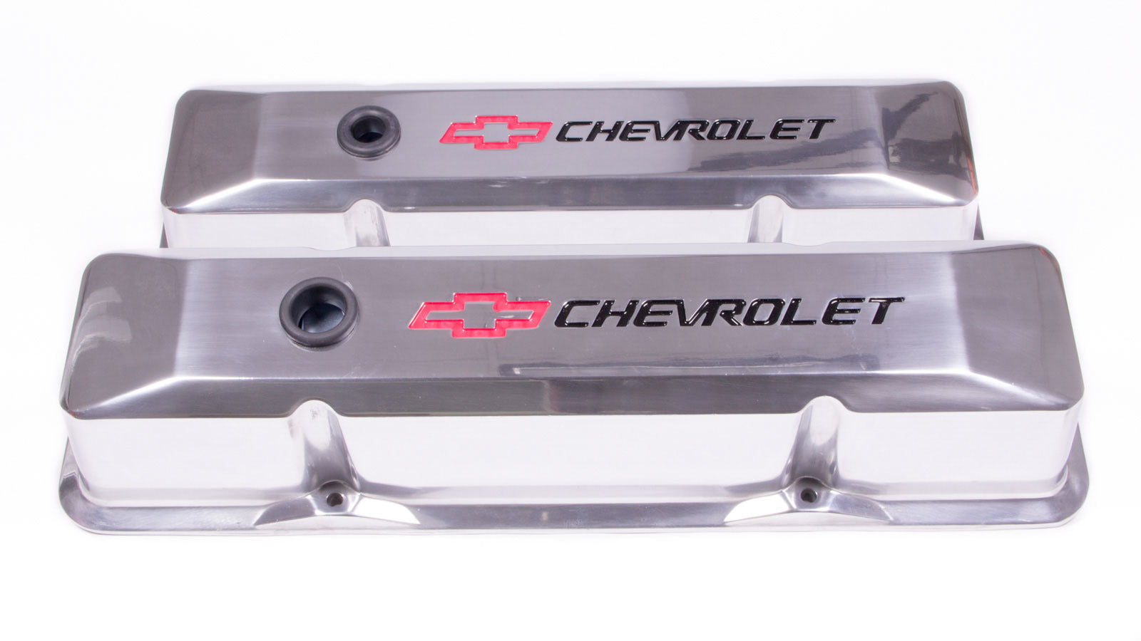 Proform 141-108 SBC Polished Die Cast V/C's - Tall w/Baffle Proform 141-108