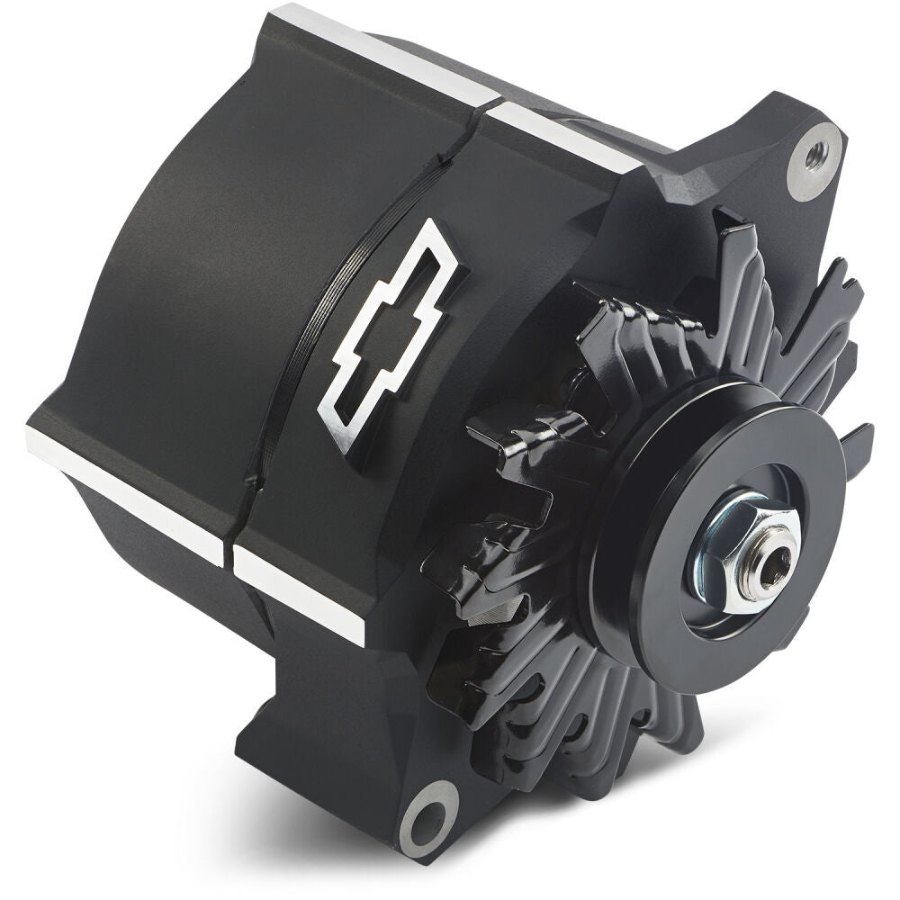 Proform 141-146 Alternator Raised Bowtie Emblem Black Crinkle Proform 141-146