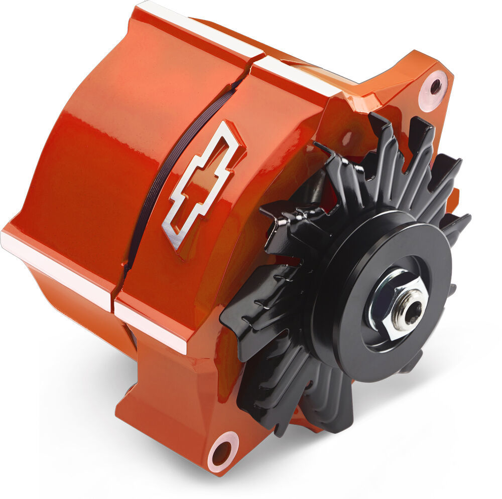Proform 141-148 Alternator Raised Bowtie Emblem Orange Proform 141-148