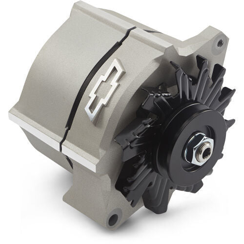 Proform 141-149 Alternator Raised Bowtie Emblem Cast Gray Crinkle Proform 141-149