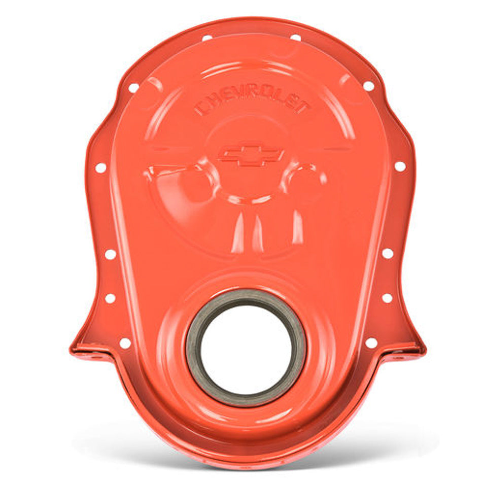 Proform 141-220 BBC Timing Chain Cover Orange Proform 141-220