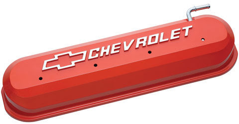 Proform 141-261 GM LS Valve Covers - Slant Edge - Orange Proform 141-261
