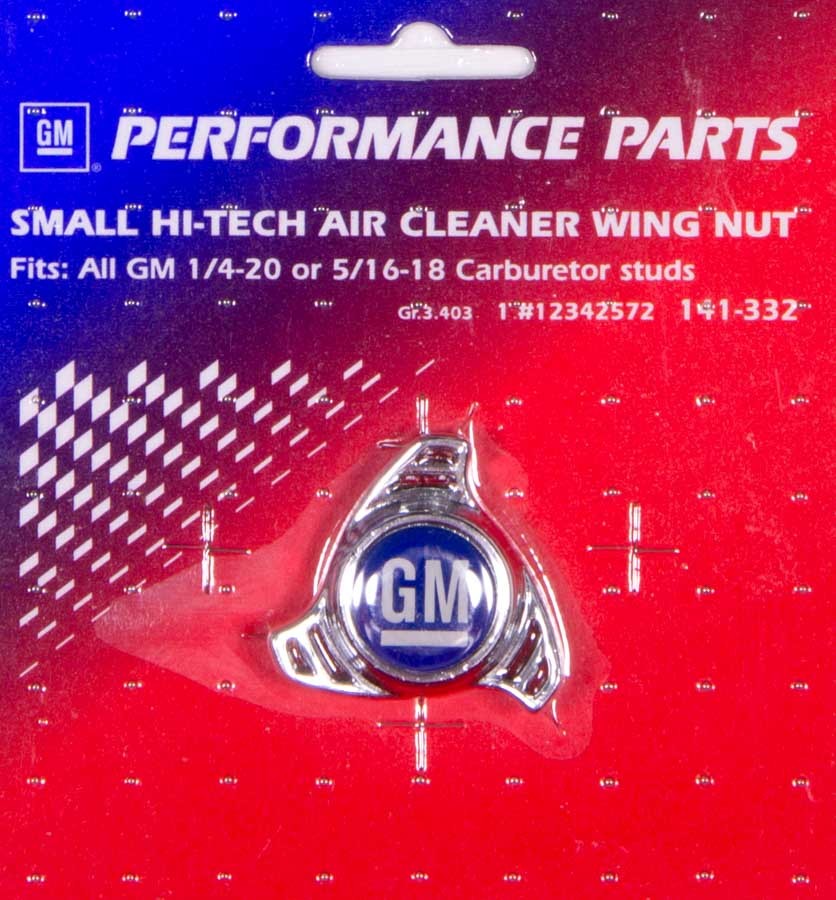 Proform 141-332 Air Cleaner Center Nut- Small Hi Tech GM Logo Proform 141-332