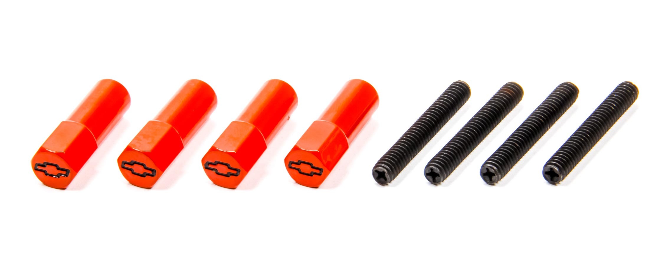 Proform 141-601 Valve Cover Nuts Chevy Orange (4) Proform 141-601