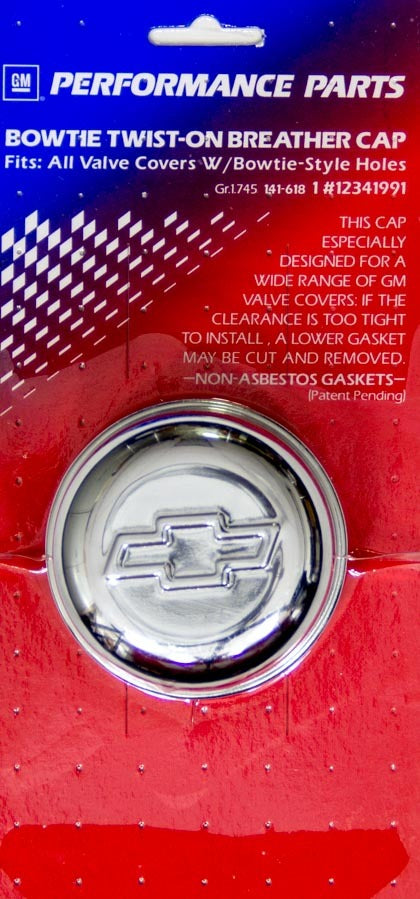 Proform 141-618 Chrome Twist On V/C Breather Proform 141-618