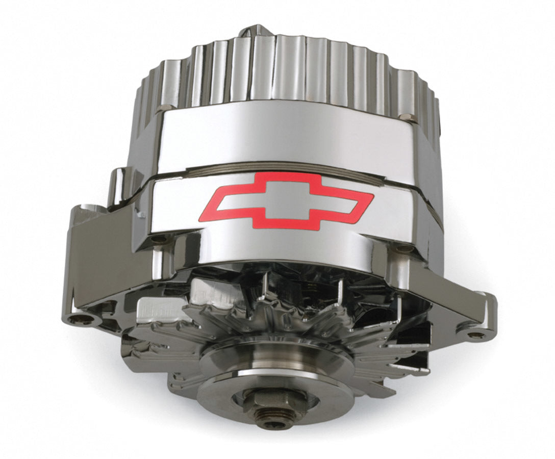 Proform 141-659 Bowtie Chrome GM 80 Amp Alternator 1-Wire Proform 141-659