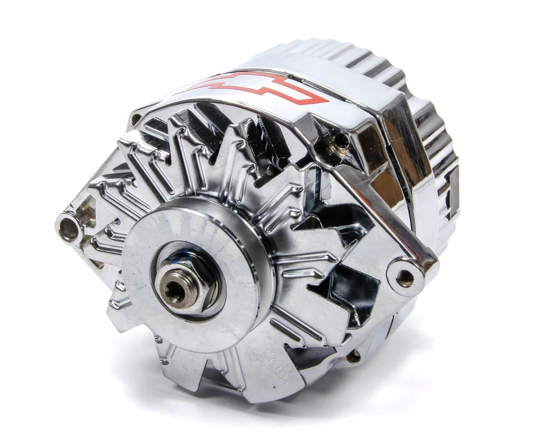 Proform 141-660 Bowtie Chrome GM 120 Amp Alternator 1-Wire Proform 141-660