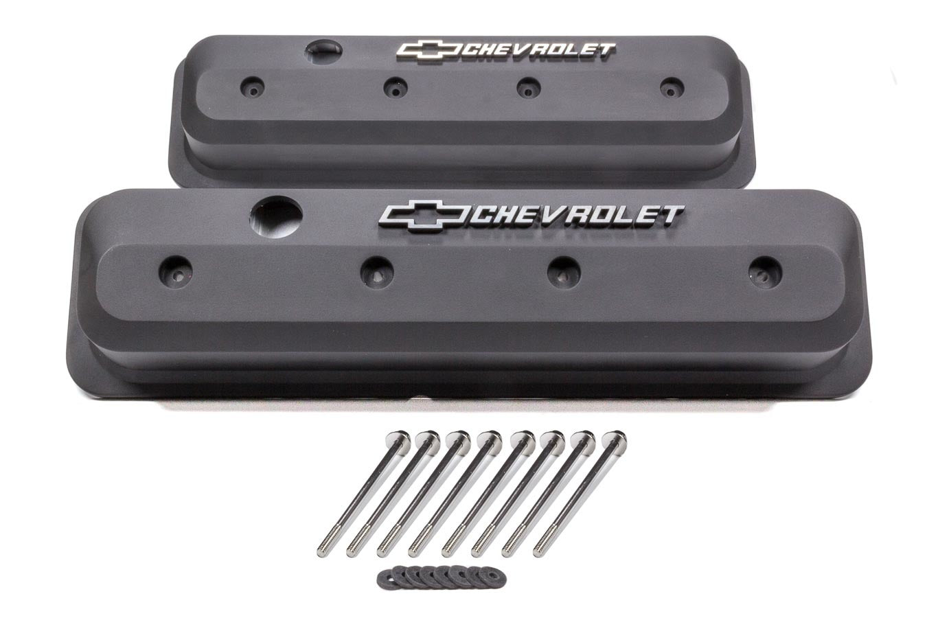 Proform 141-840 SBC Valve Cover Slant Edge Black Crinkle Proform 141-840