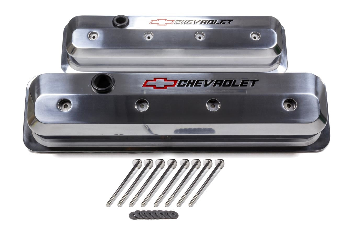 Proform 141-843 SBC Valve Cover Slant Edge Polished Proform 141-843