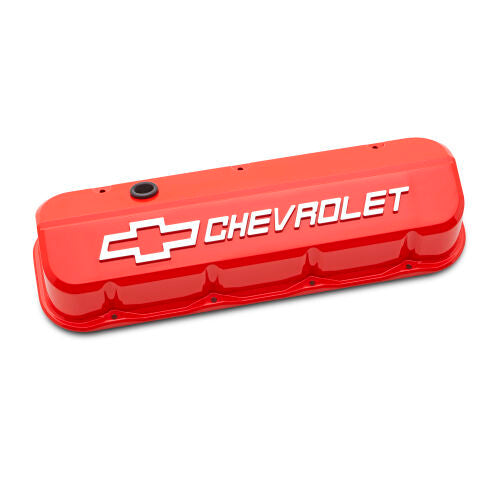 Proform 141-871 Slant Edge Valve Covers BBC Chevy Orange Proform 141-871