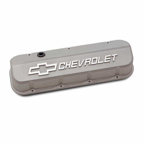 Proform 141-872 Slant Edge Valve Covers BBC Cast Gray Crinkle Proform 141-872