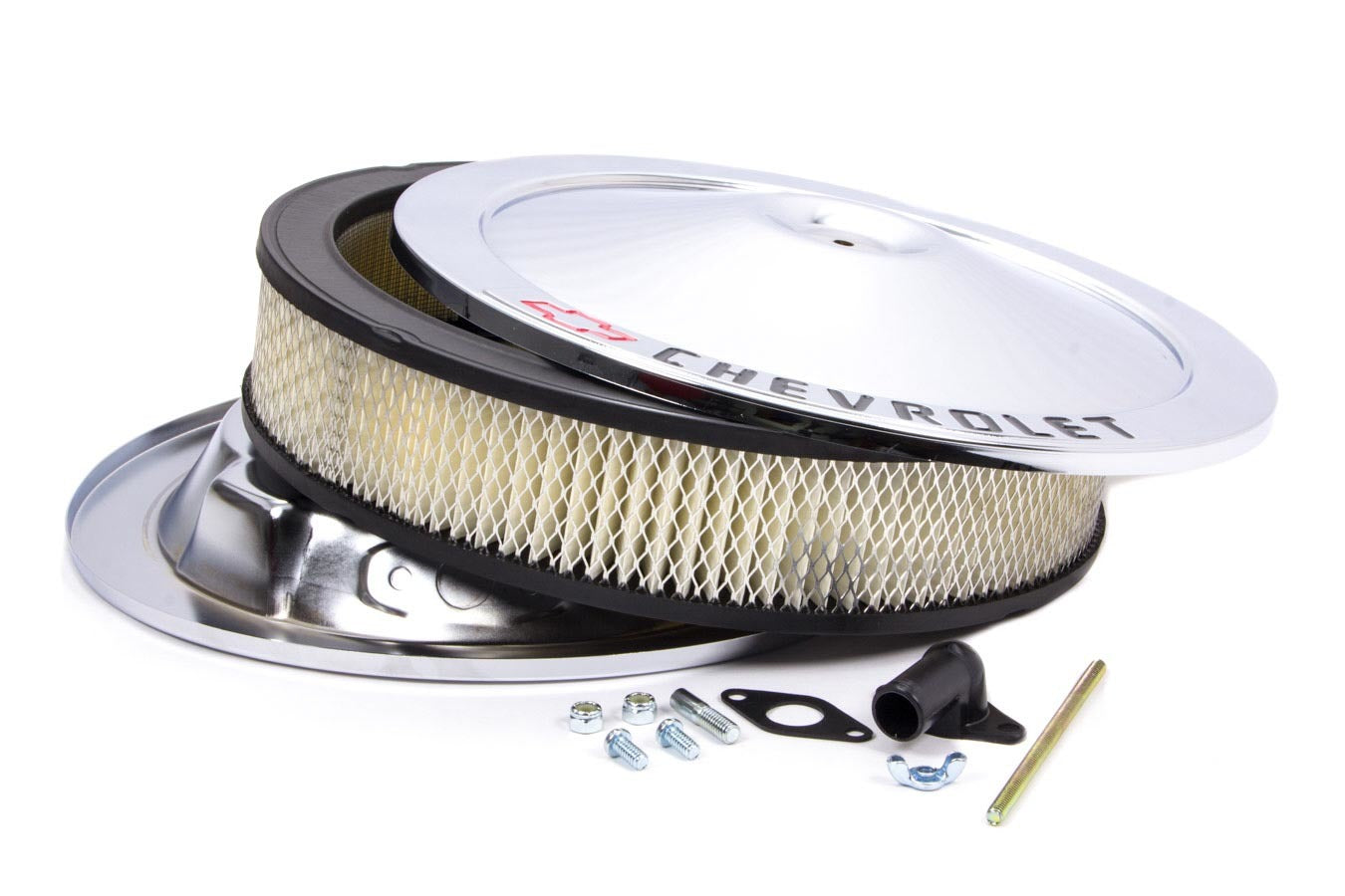 Proform 141-906 14in Street Chrome A/C Bowtie Logo Proform 141-906
