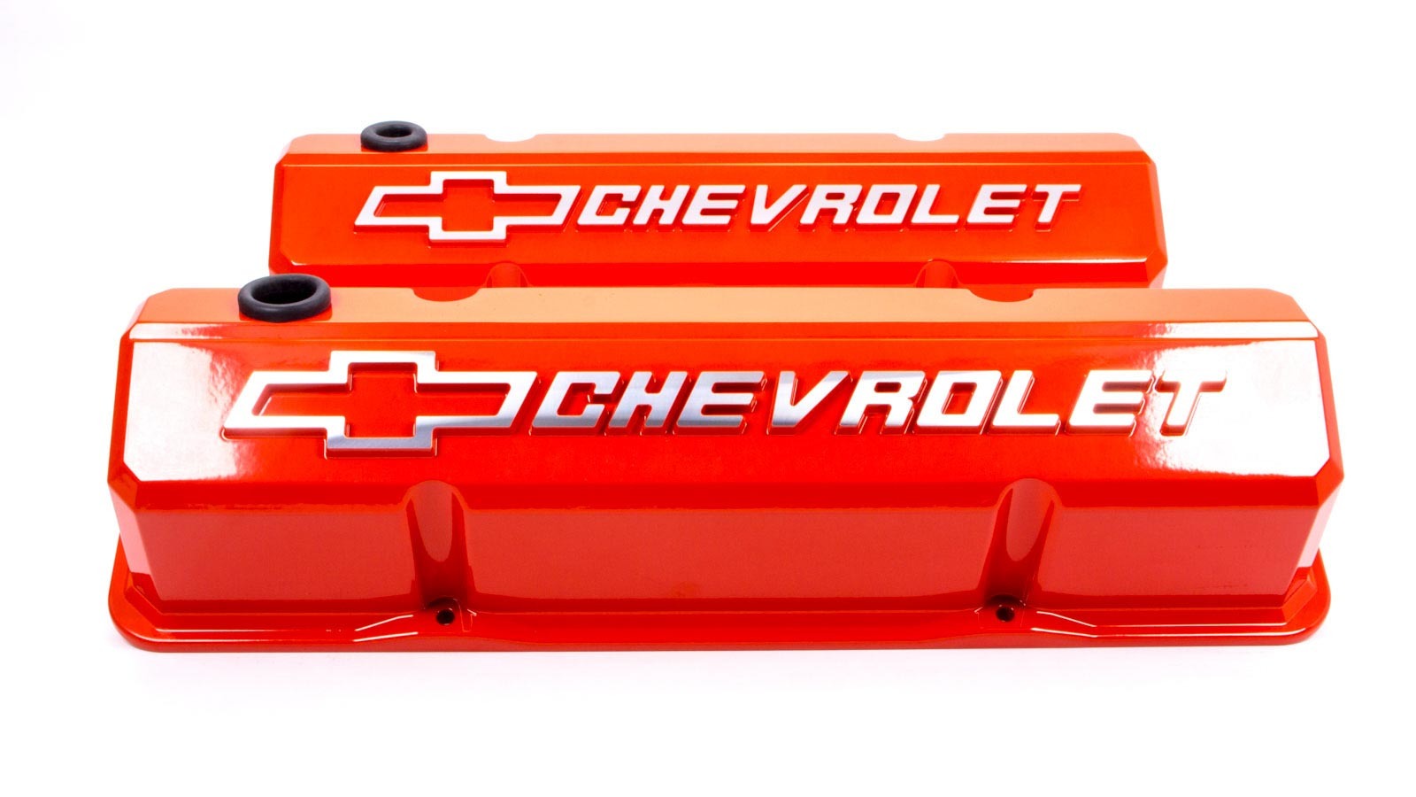 Proform 141-924 SBC Slant Edge Chevy Orange V/C Tall Rec Logo Proform 141-924