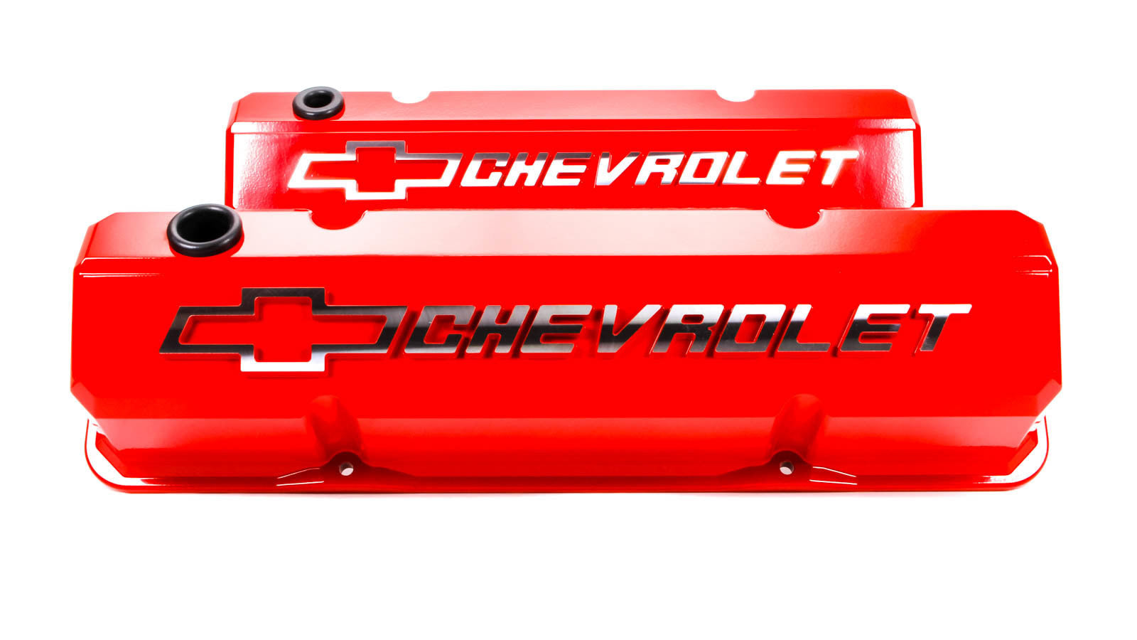 Proform 141-931 SBC Slant Edge V/C's - Die Cast - Red Proform 141-931