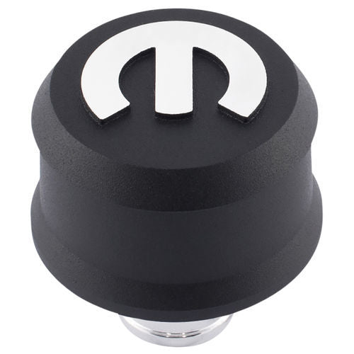 Proform 440-440 MOPAR Emblem Slant Edge Breather Cap Black Crink Proform 440-440