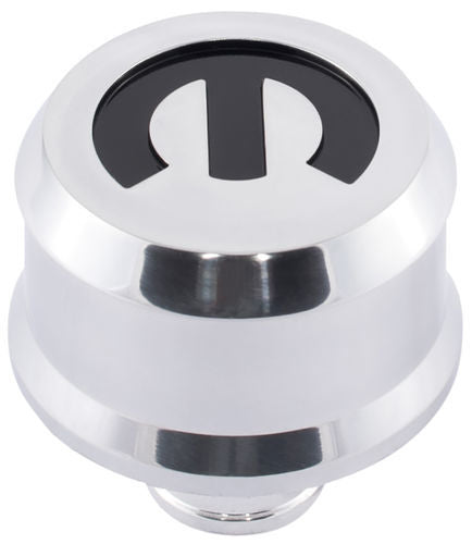 Proform 440-441 MOPAR Emblem Slant Edge Breather Cap Mopar Pol. Proform 440-441
