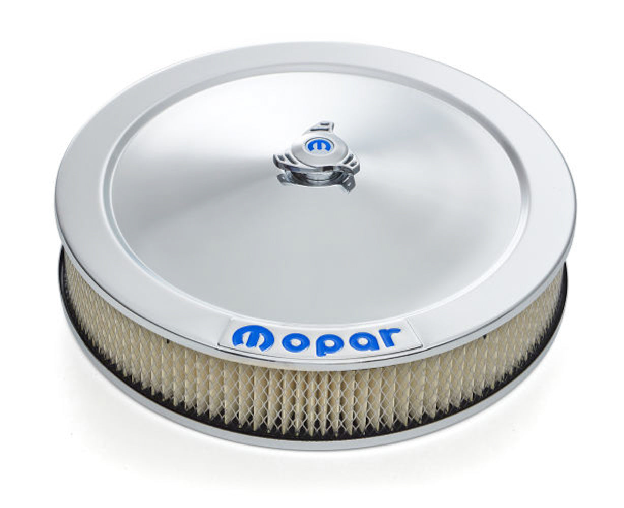Proform 440-906 14in Air Cleaner Blue MO PAR Emblem Chrome Proform 440-906