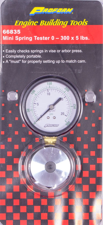 Proform 66835 Mini Valve Spring Tester - 0-300lbs. Proform 66835