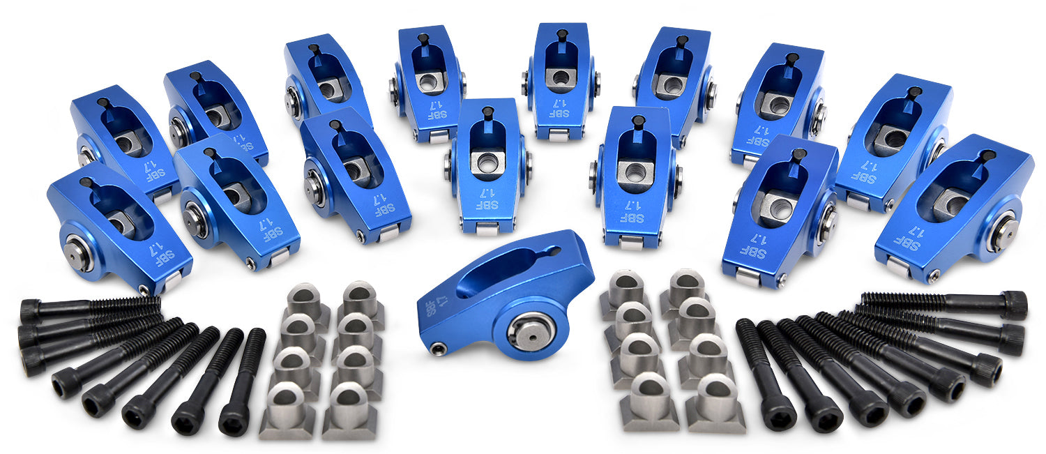 Proform 66878 SBF Roller Rocker Arms 1.7 Ratio 5/16in Ped Mnt Proform 66878