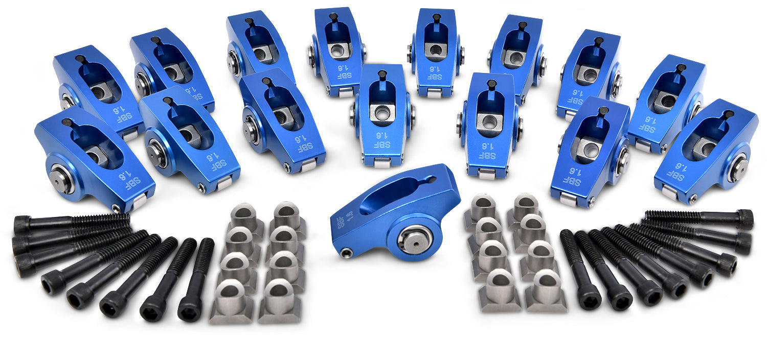 Proform 66879 SBF Roller Rocker Arms 1.6 Ratio 5/16in Ped Mnt Proform 66879