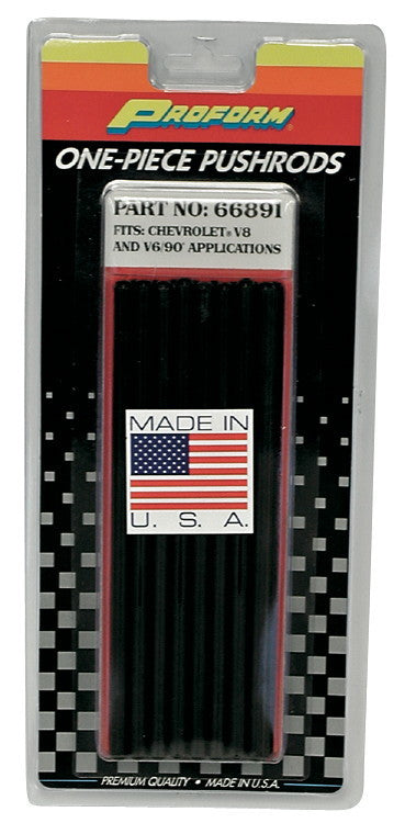 Proform 66891C SBC 5/16in Chrome Moly Pushrods - 7.800in Long Proform 66891C