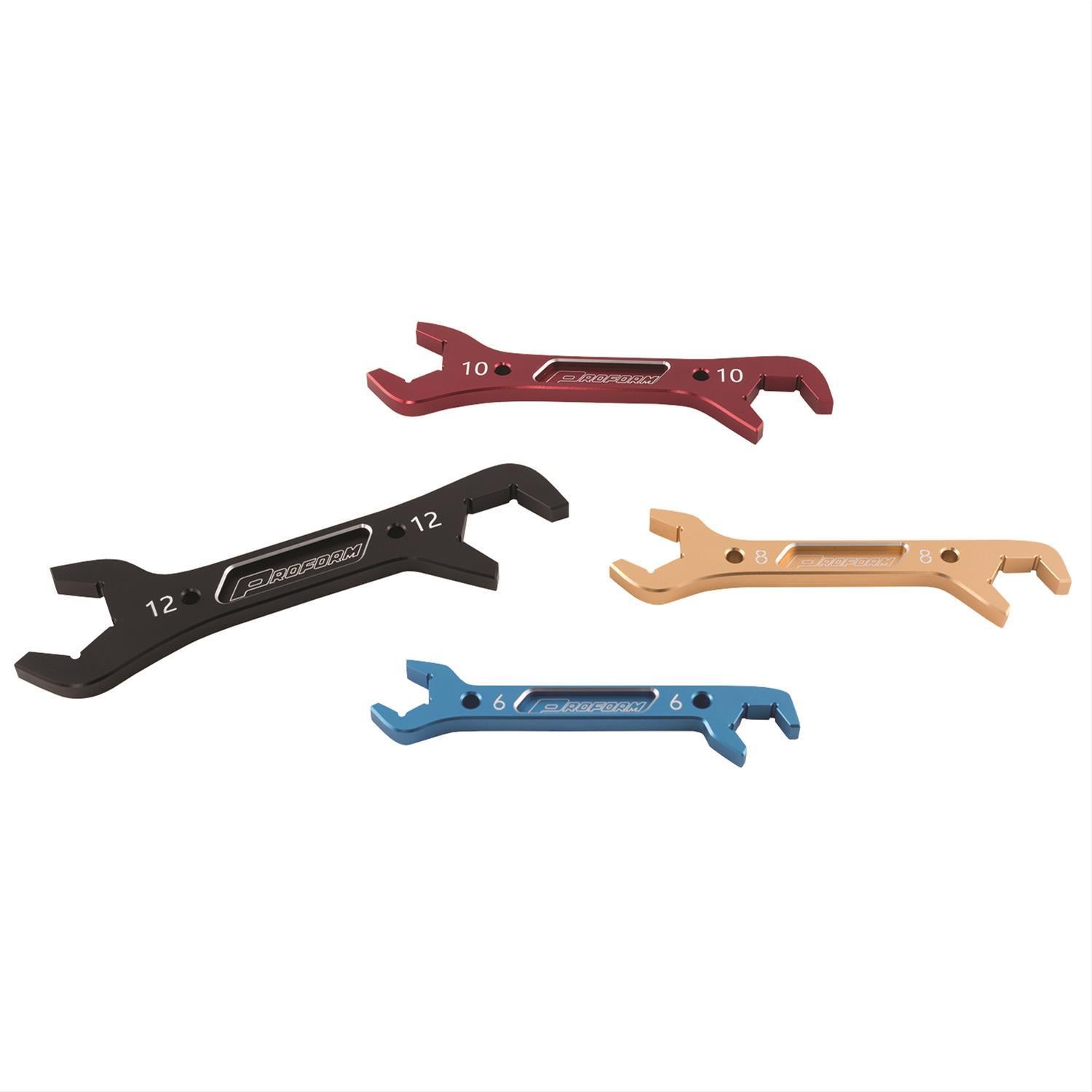 Proform 66988 Aluminum AN Wrench Set Double Ended 6AN to 12AN Proform 66988