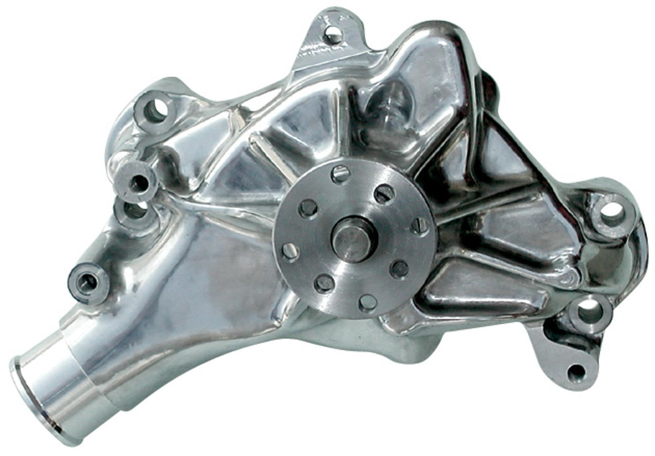 Proform 67264 SBC Aluminum Water Pump - Polished- Long Proform 67264