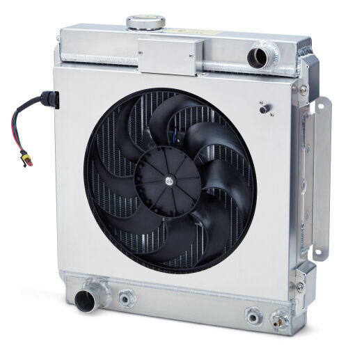 Proform 69682.2 Slim Fit Radiator 64-66 Mustang Driver Outlet Proform 69682.2