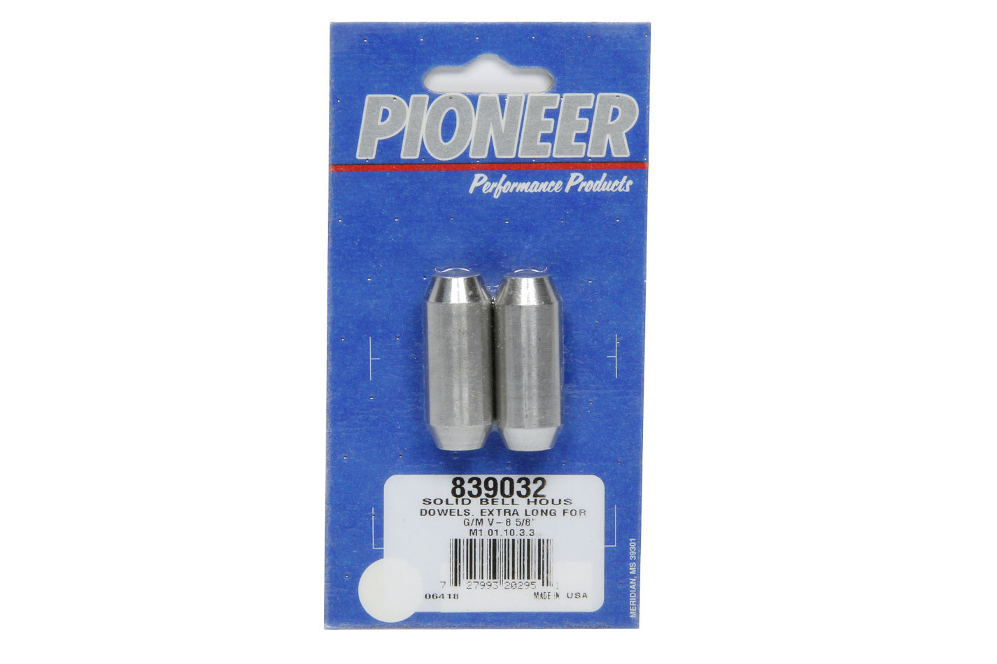 Pioneer 839032 Dowel Pin Kit - Extra Long - Chevy V8 Engines Pioneer 839032