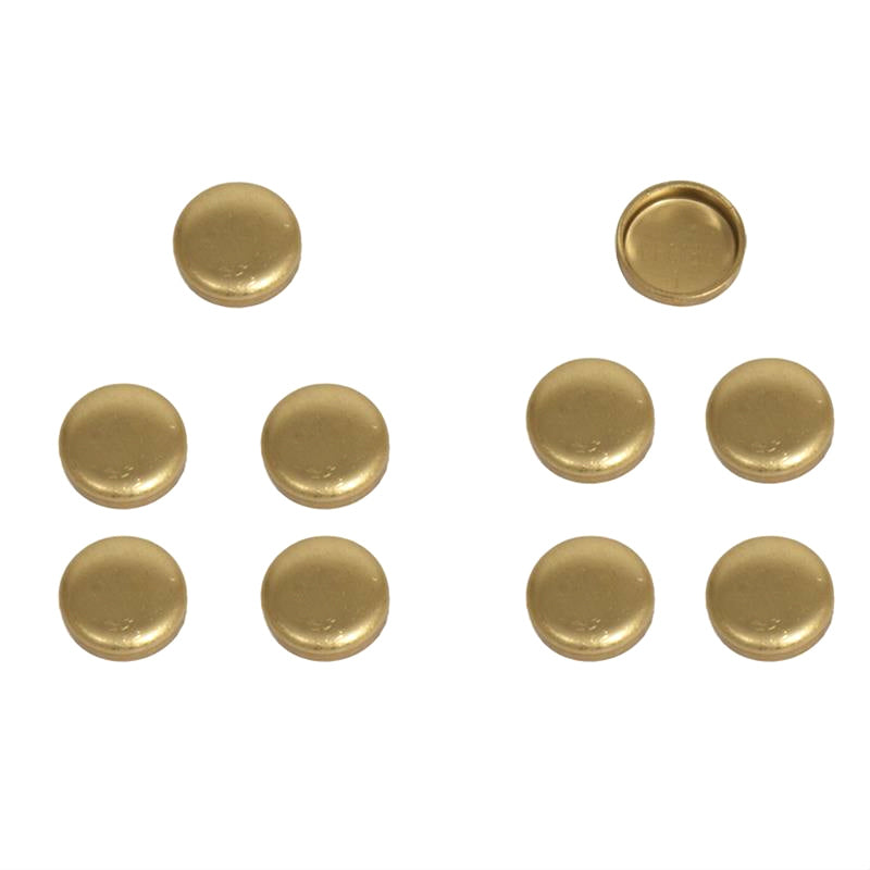 Pioneer EPC-16-B-10 Brass Expansion Plugs 10pk 1.000 OD .281 Depth Pioneer EPC-16-B-10