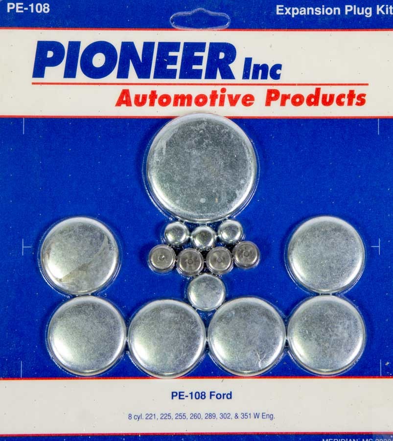 Pioneer PE-108 302 Ford Freeze Plug Kit Pioneer PE-108