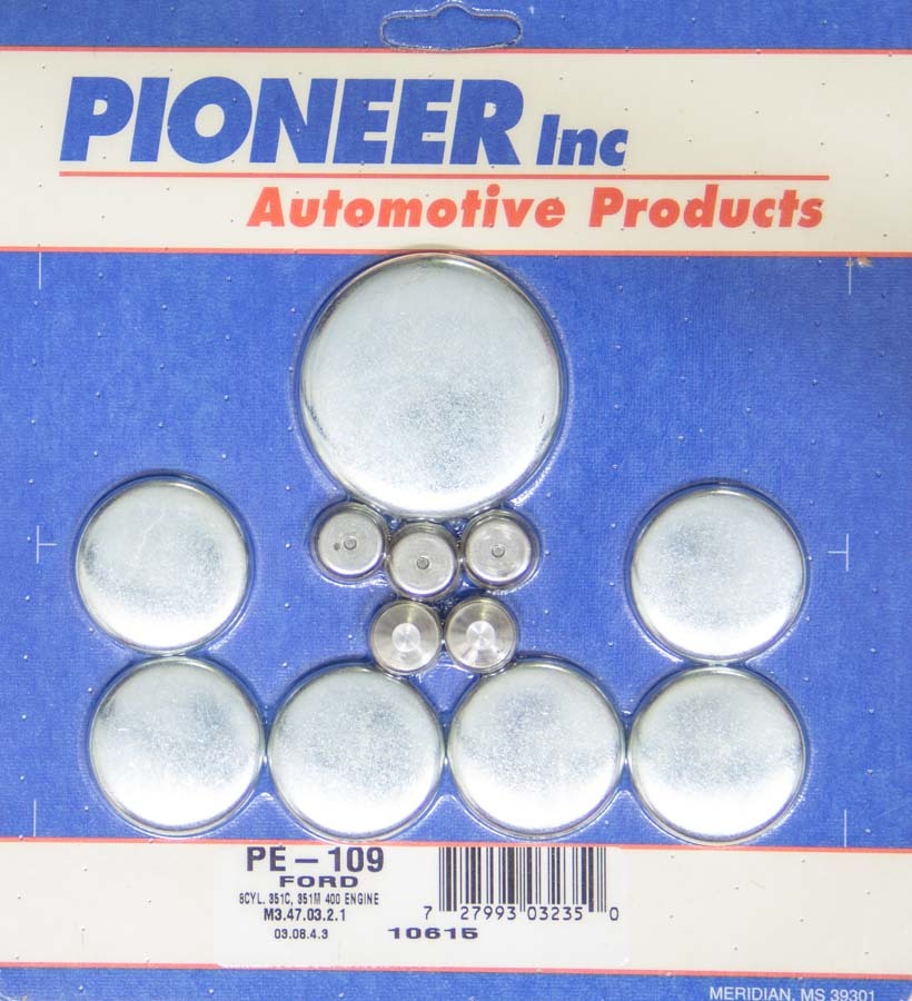Pioneer PE-109 400 Ford Freeze Plug Kit Pioneer PE-109