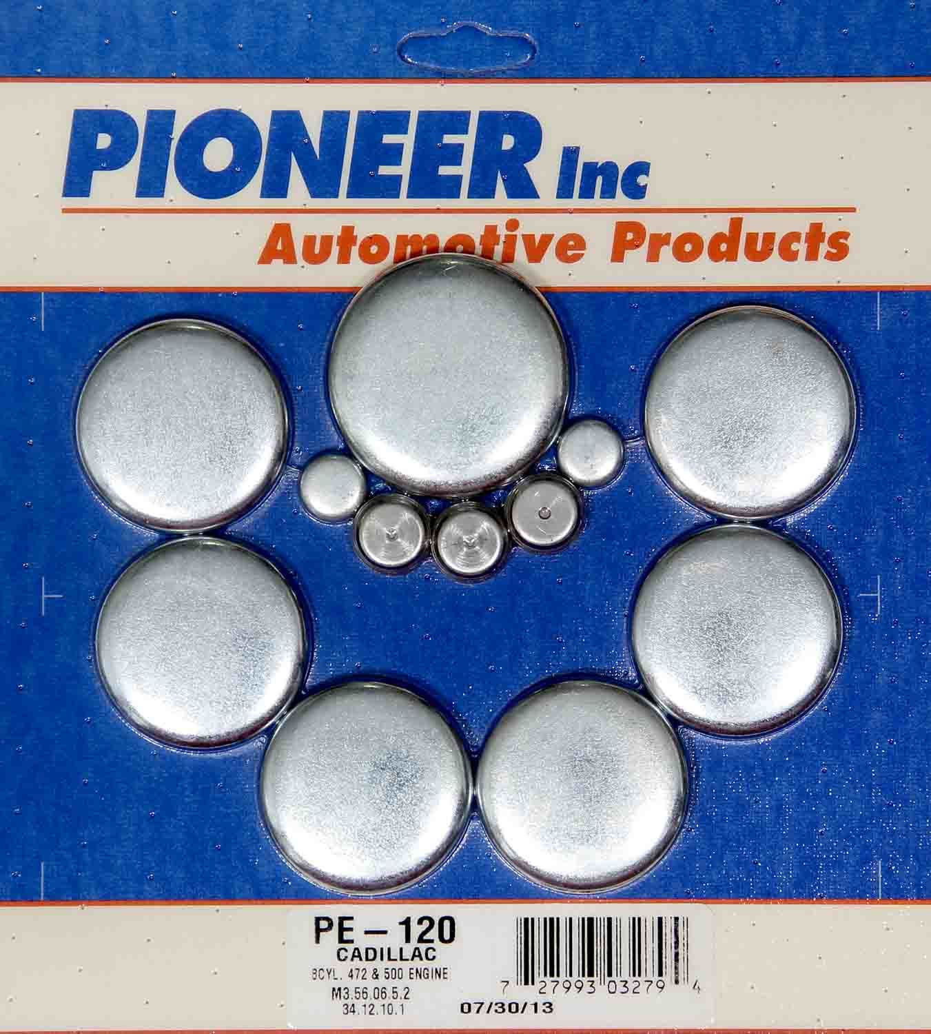 Pioneer PE-120 Cadillac V8 Freeze Plug Kit Pioneer PE-120