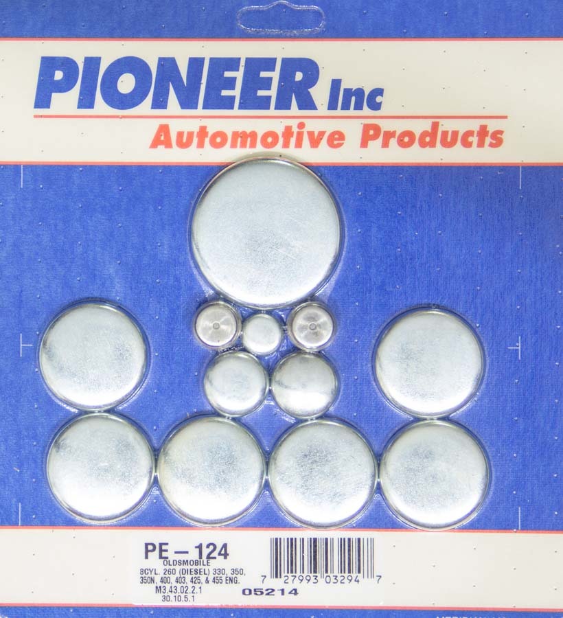 Pioneer PE-124 350 Olds Freeze Plug Kit Pioneer PE-124