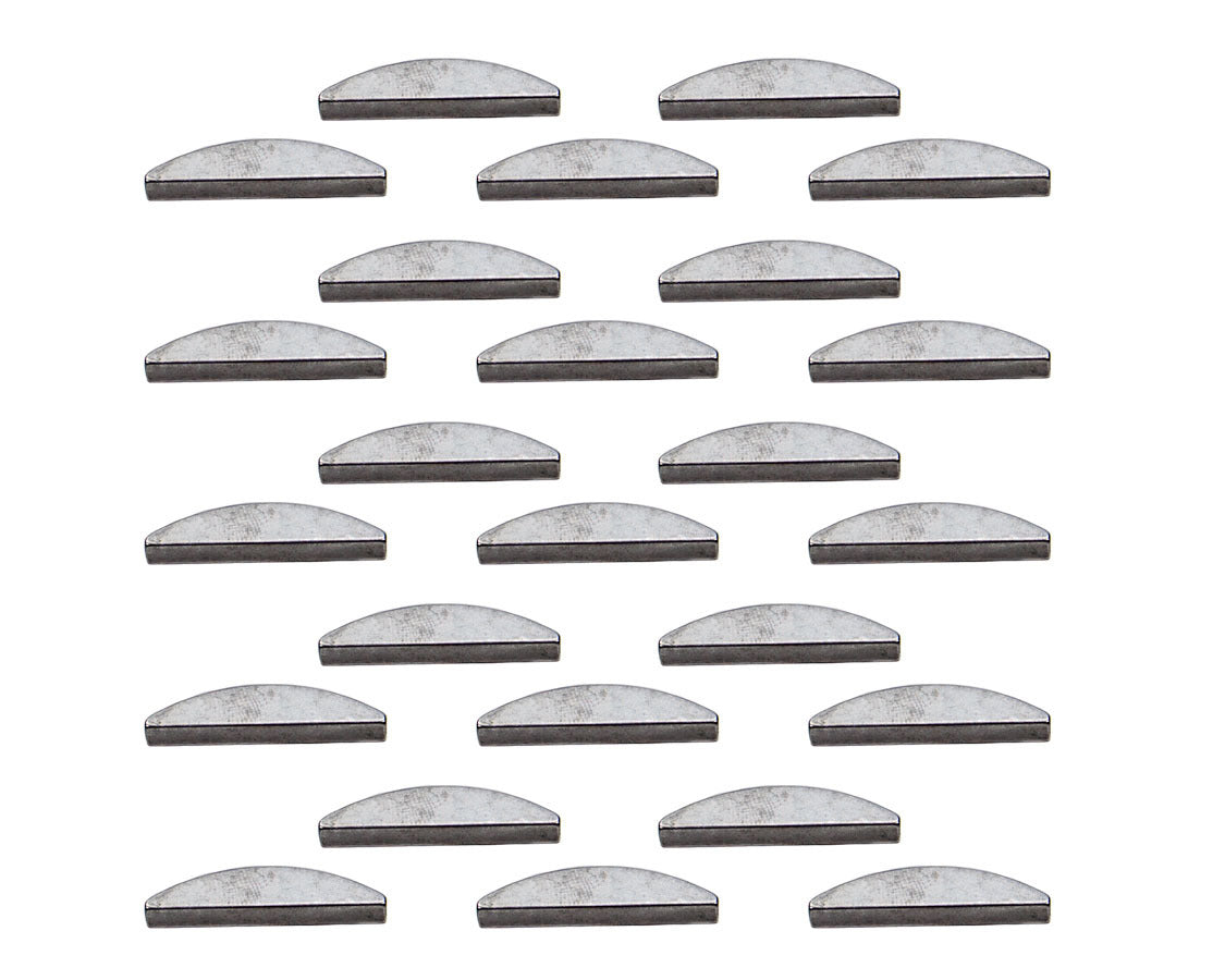 Pioneer PK-131-25 Woodruff Keys  25pk 3/16 x 1-7/16 in Pioneer PK-131-25