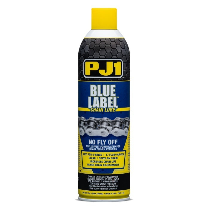 PJ1 Products 1-22 Blue Label Chain Lube for O Ring Chains 13oz PJ1 Products 1-22